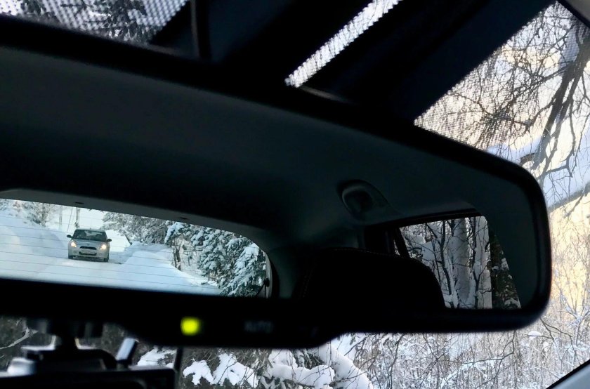 Салонное зеркало заднего вида с камерой заднего вида Prado 150