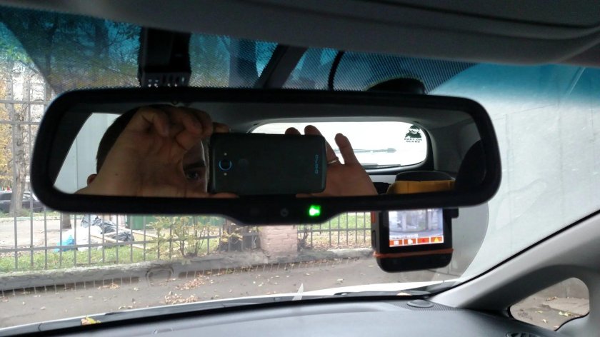 Зеркало Сайбер внутрисалонное электрохромное