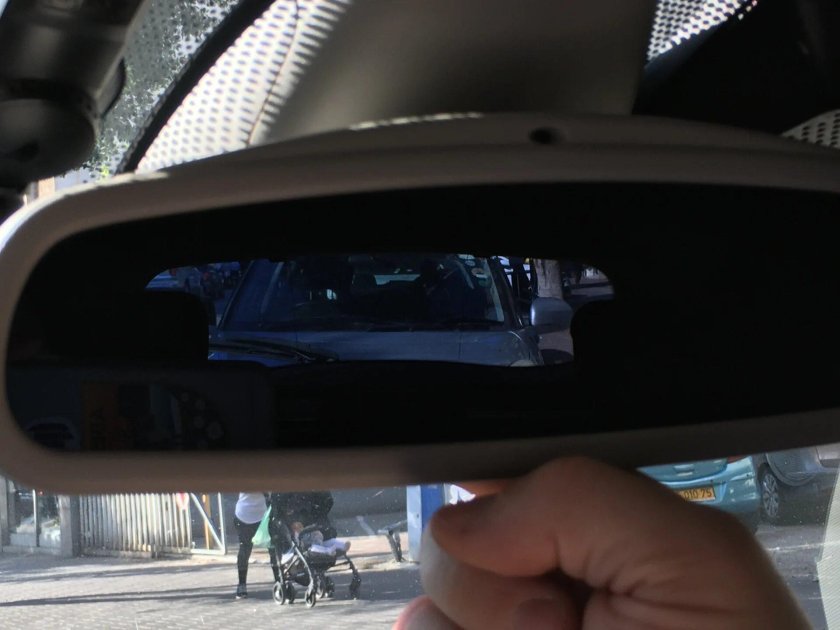 Зеркало заднего вида Renault Megane 3 электрохромное