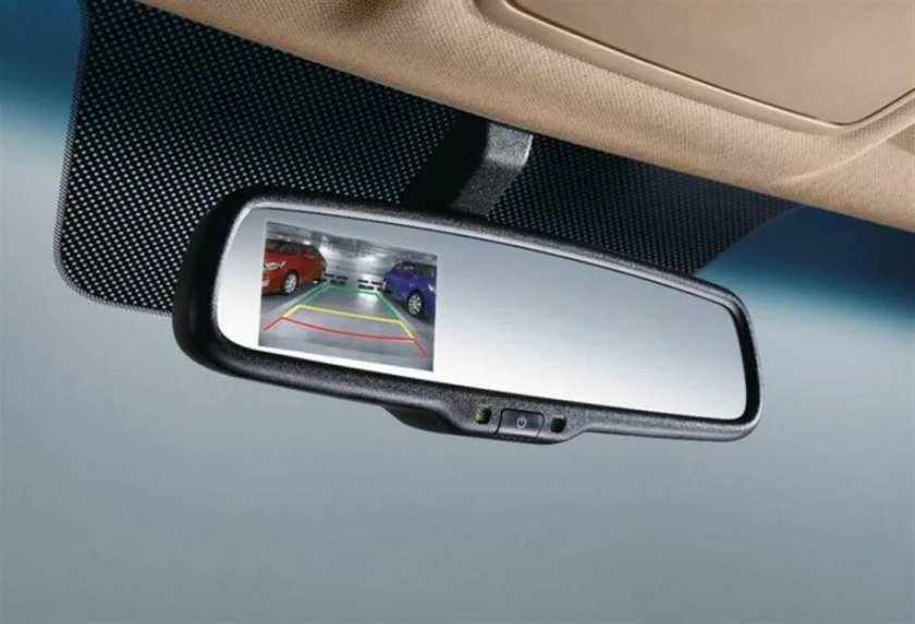 Зеркало заднего вида Хендай Солярис