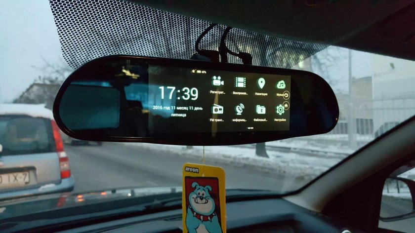 Видеорегистратор-зеркало XPX zx837 5” 10813