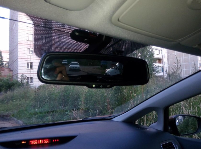 Зеркало с автозатемнением киа