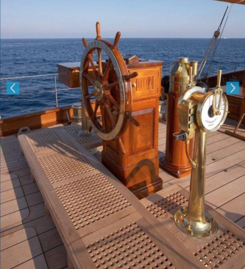 Штурвал парусника