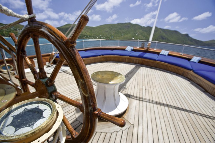 Штурвал Барка Крузенштерн