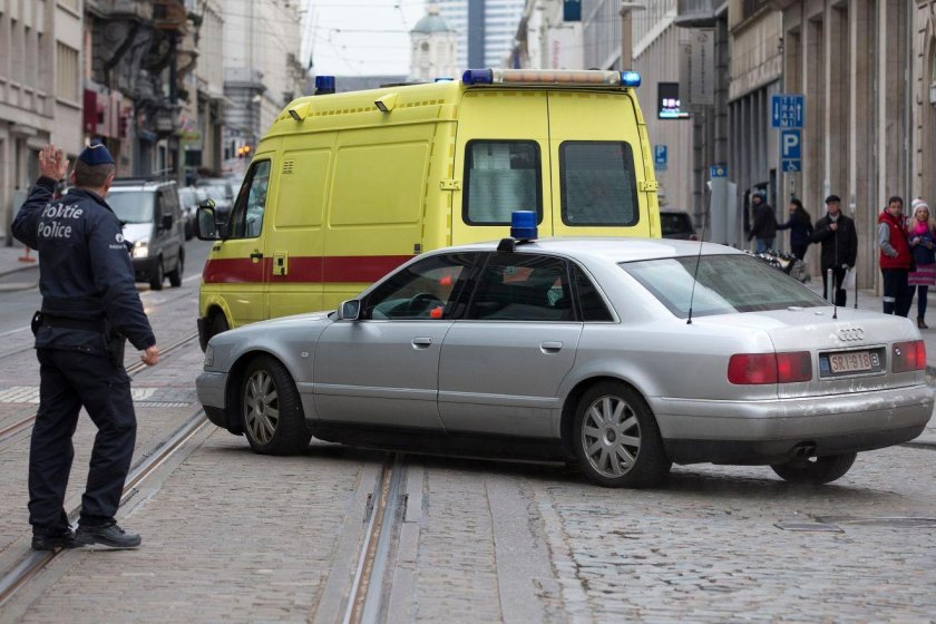 Полицейские машины Бельгии