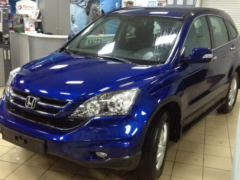 Honda CR V 2011 синяя