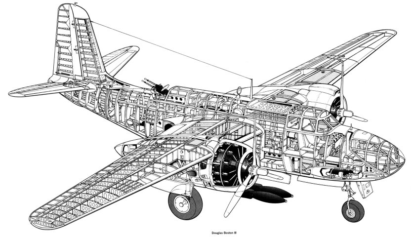 A 20 Boston чертежи
