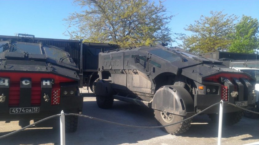 Каратель Фалькатус бронеавтомобиль