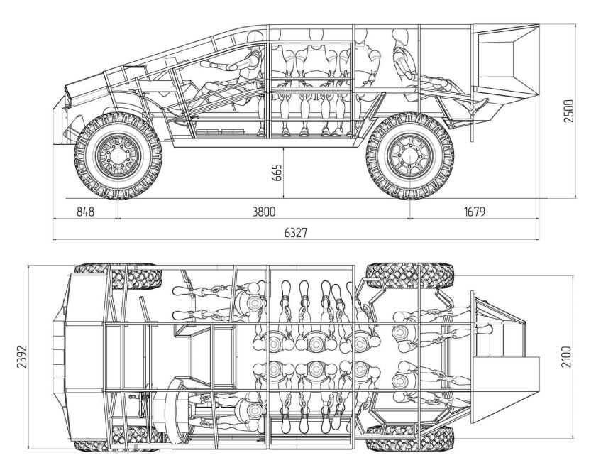 Каратель Фалькатус бронеавтомобиль