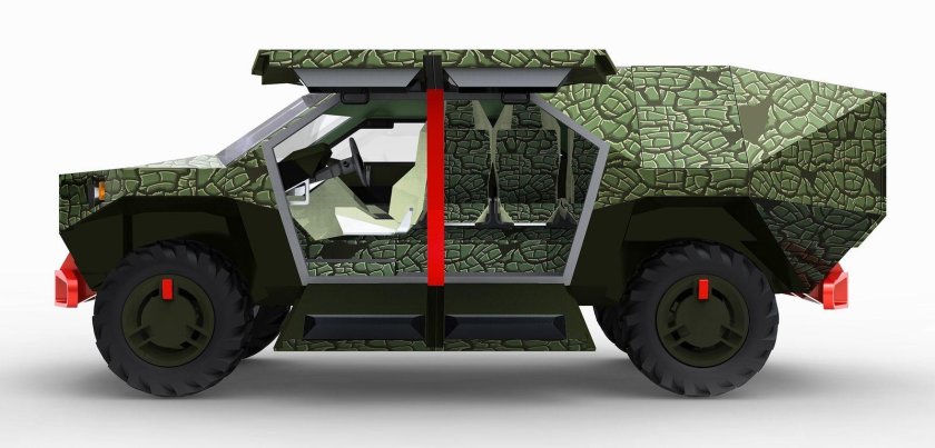 Каратель Фалькатус бронеавтомобиль