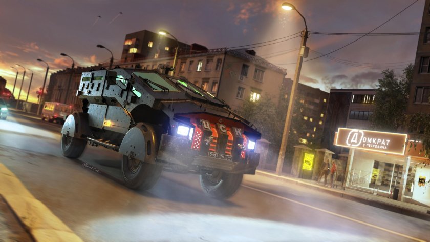 Каратель Фалькатус бронеавтомобиль