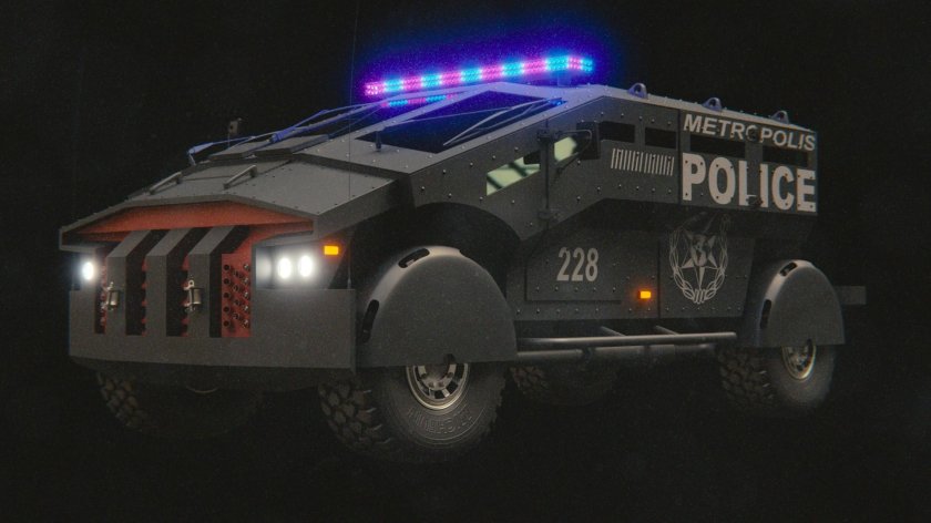 Каратель Фалькатус бронеавтомобиль