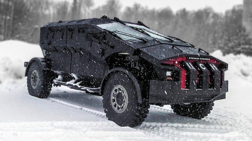 Каратель фалькатус бронеавтомобиль