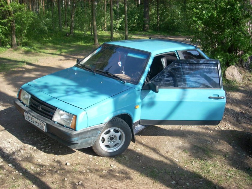 Ваз 21099 голубой металлик