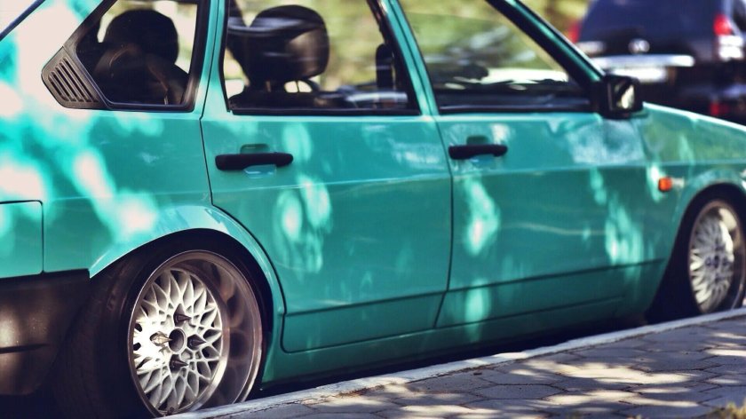 ВАЗ 2109 бирюзовая