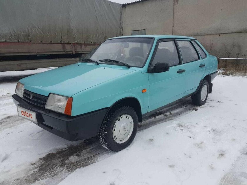 ВАЗ 21099 голубой металлик