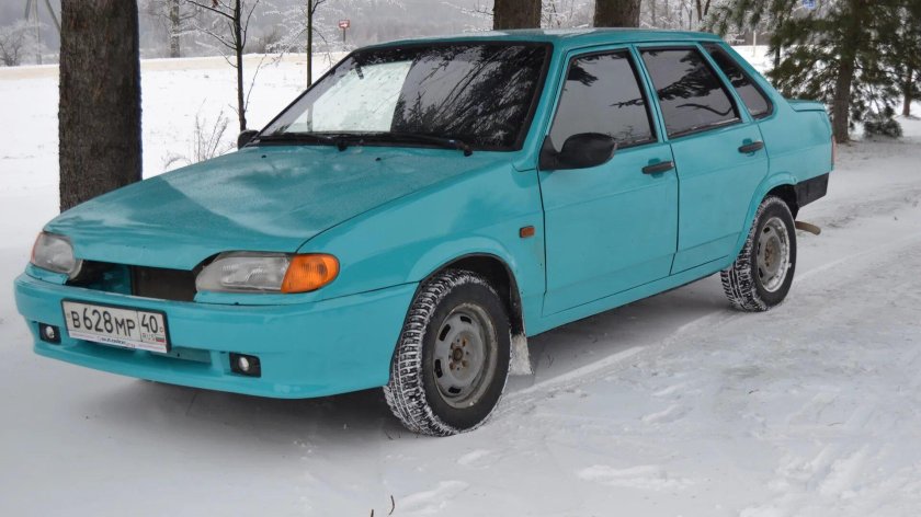 ВАЗ 2115 бирюзовая