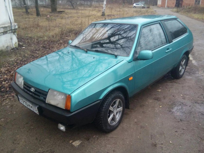 ВАЗ 2108 зеленый металлик