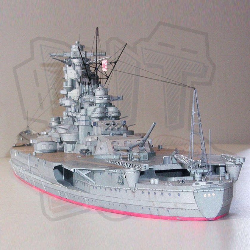 Модель корабля Ямато