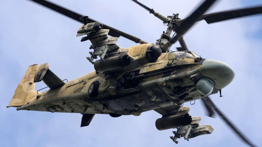 Вертолет ка-52 "Аллигатор"