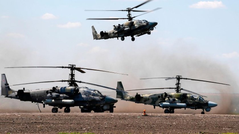 Вертолет ка-52 "Аллигатор"