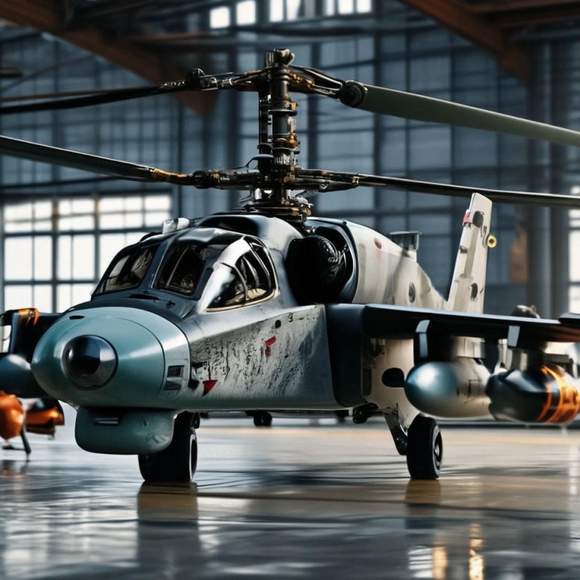 Вертолет ка 52