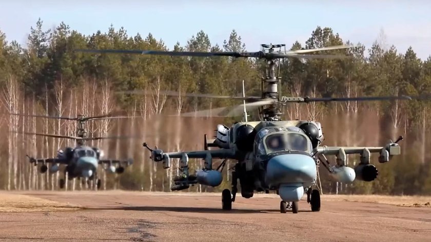 Вертолет ка-52 "Аллигатор"