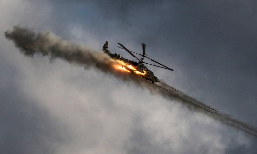 Вертолет ка-52 "Аллигатор"