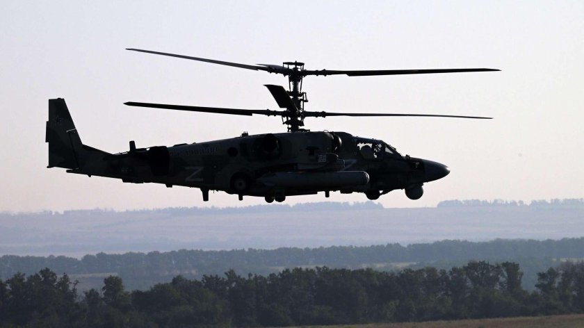 Боевая работа экипажей ка 52