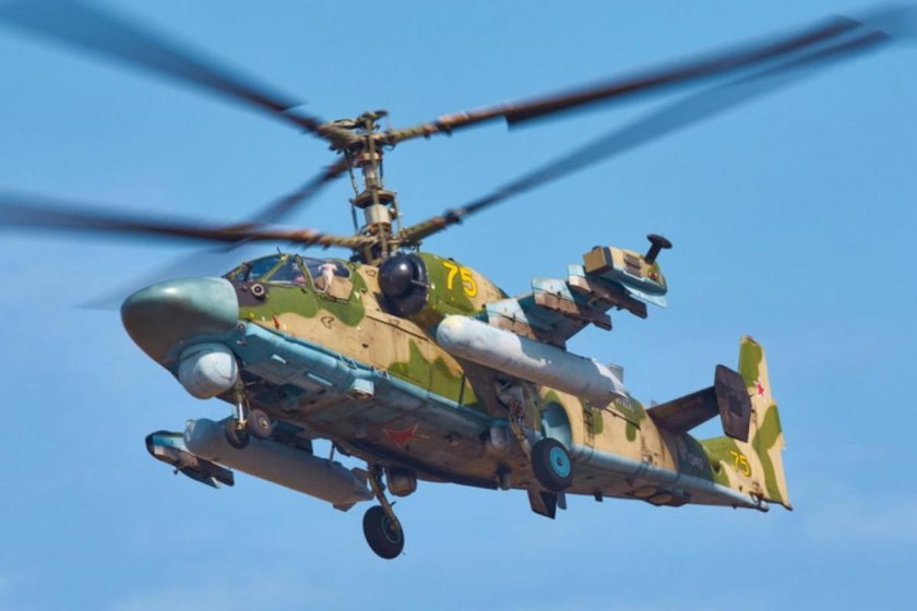 Вертолёт аллигатор ка 52