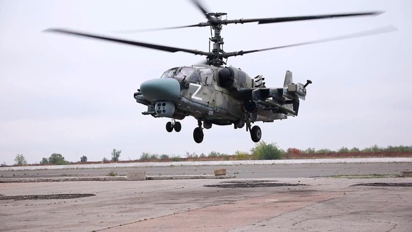 Боевой ударный вертолет ка-52 Аллигатор