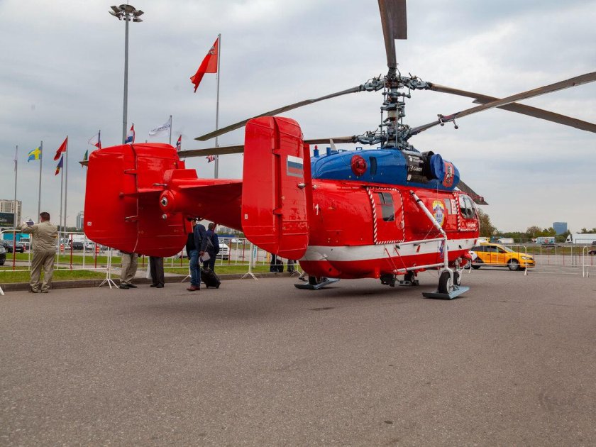Пожарный вертолет ка 32