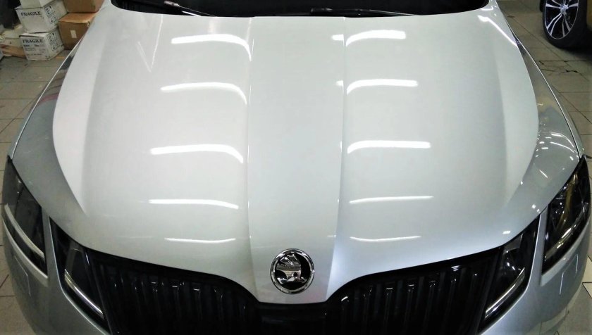 Капот Шкода Октавия 2022