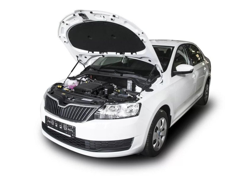 Шкода Рапид амортизаторы капота