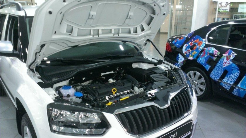 Капот Шкода Йети