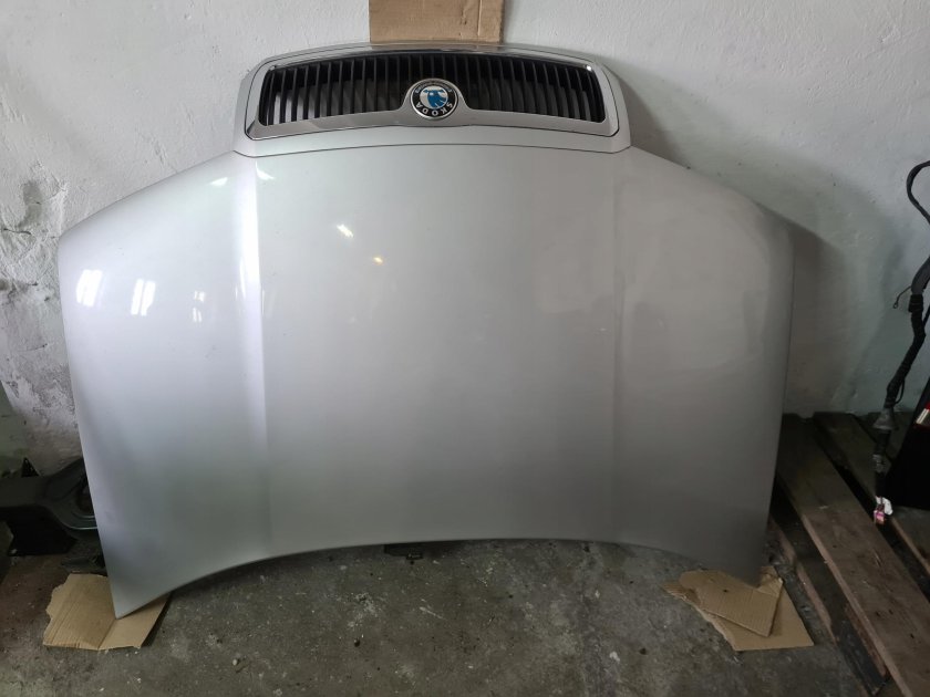Капот skoda superb