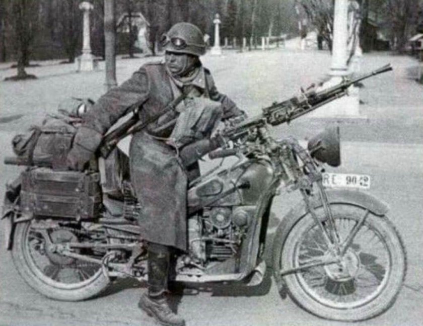 Мотоциклы вермахта второй мировой войны
