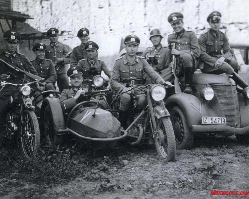 Военный мотоцикл 1914 Harley-Davidson