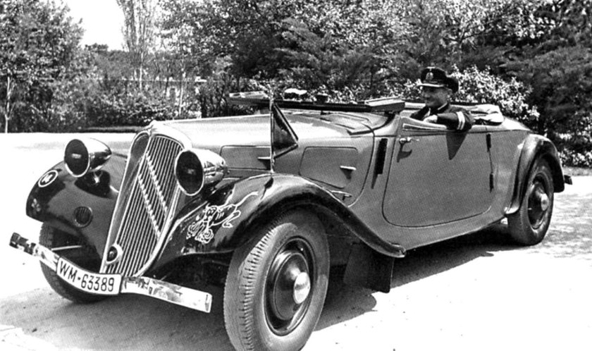 Citroen 11cv вермахта