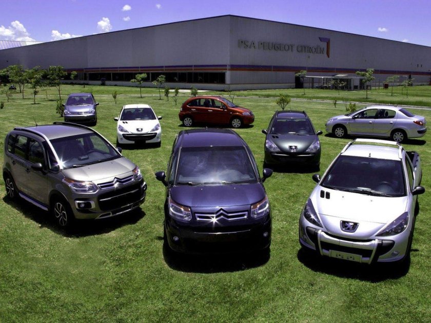 Groupe PSA машины