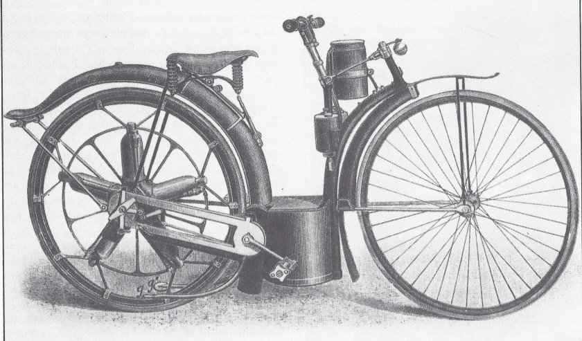 Паровой велосипед Роупера