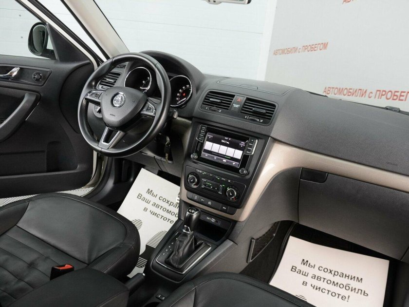 Шкода йети 1.8 салон