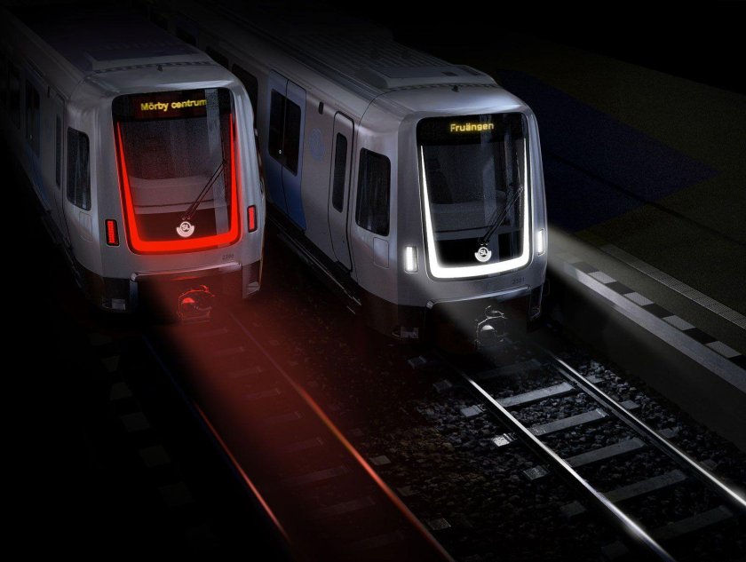 Stockholm c30 Metro Trains