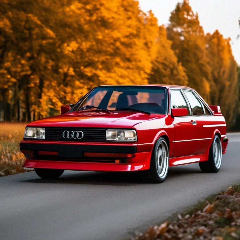 Audi coupe quattro 1981