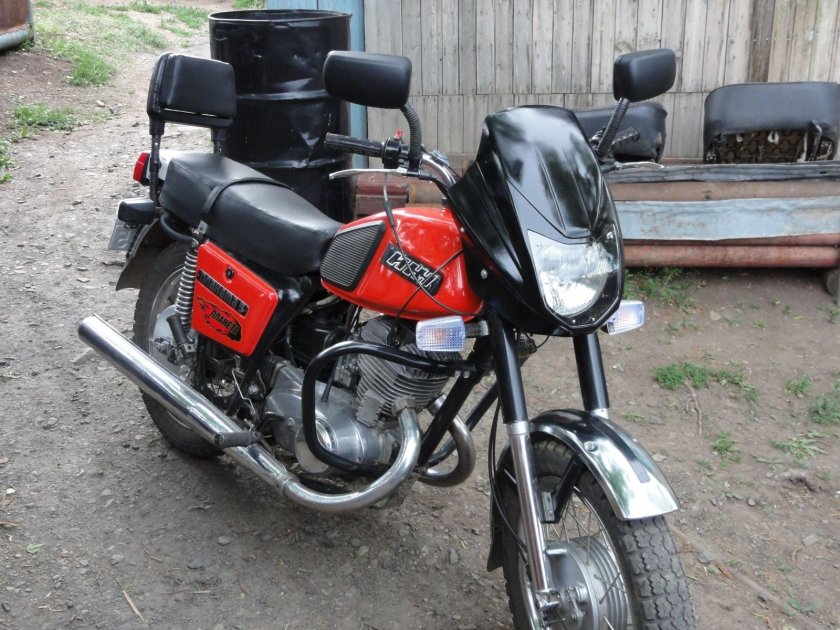 Ветровик на ИЖ Планета 5