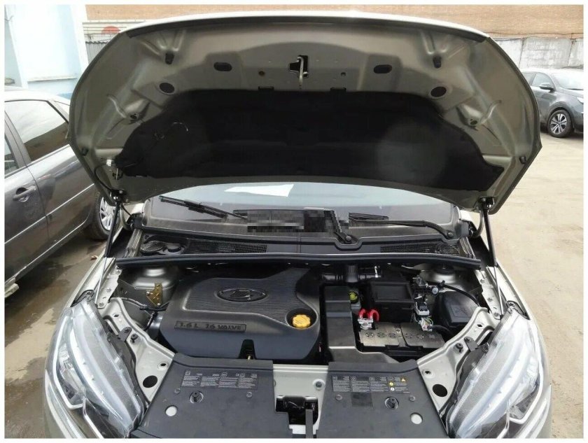 Упор капота Лада Икс Рей