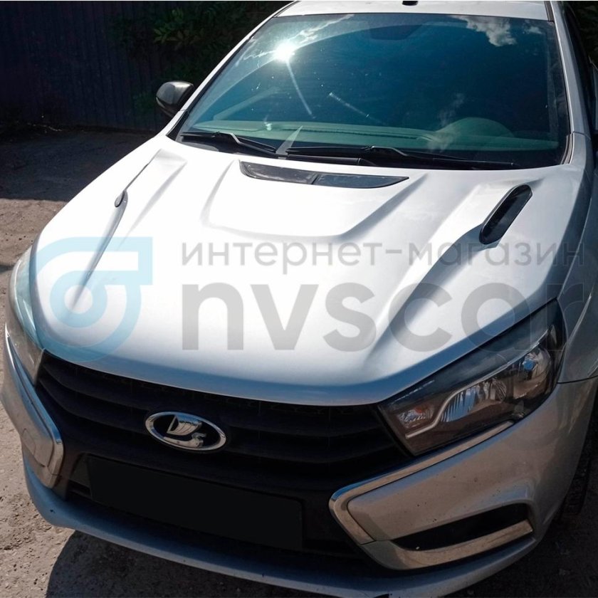 Дефлектор капота лада веста