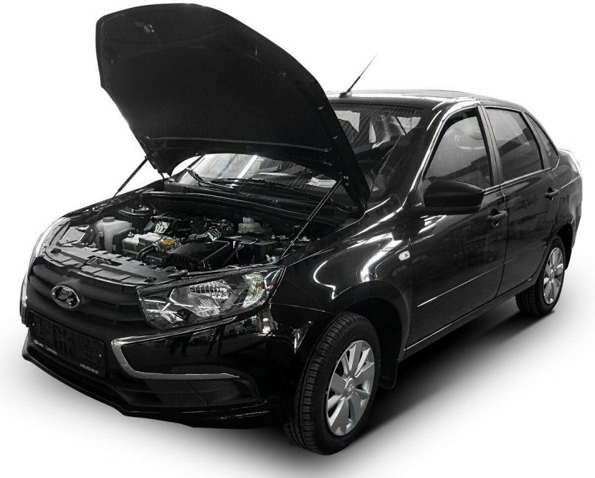 Упоры капота Лада Гранта FL