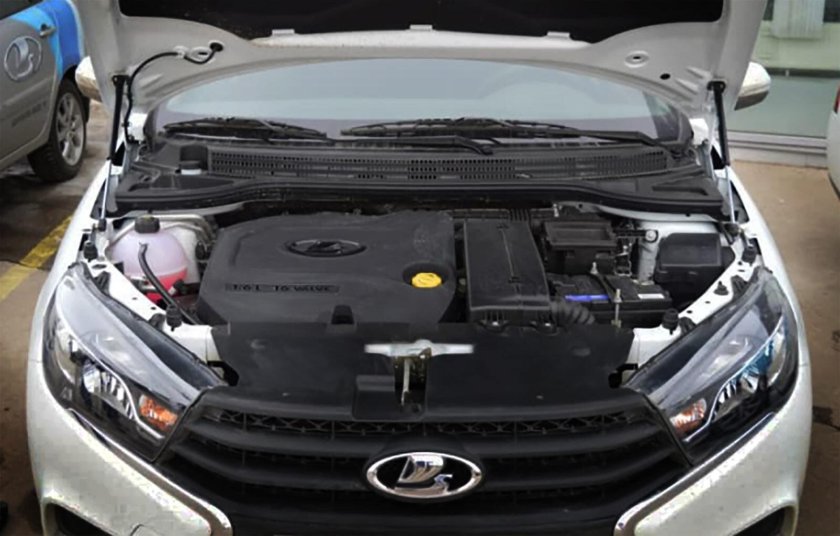 Упор капота Веста