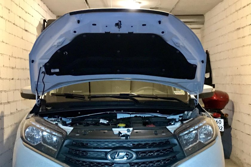 Капот Lada XRAY